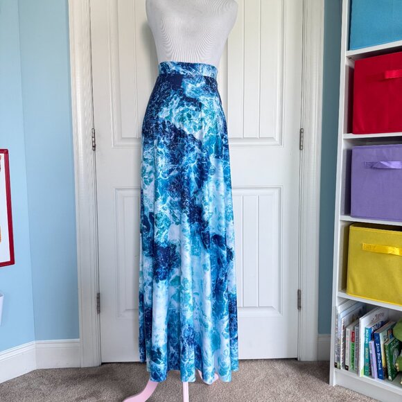Blackmilk Icy Waters Maxi Skirt - Picture 2 of 8
